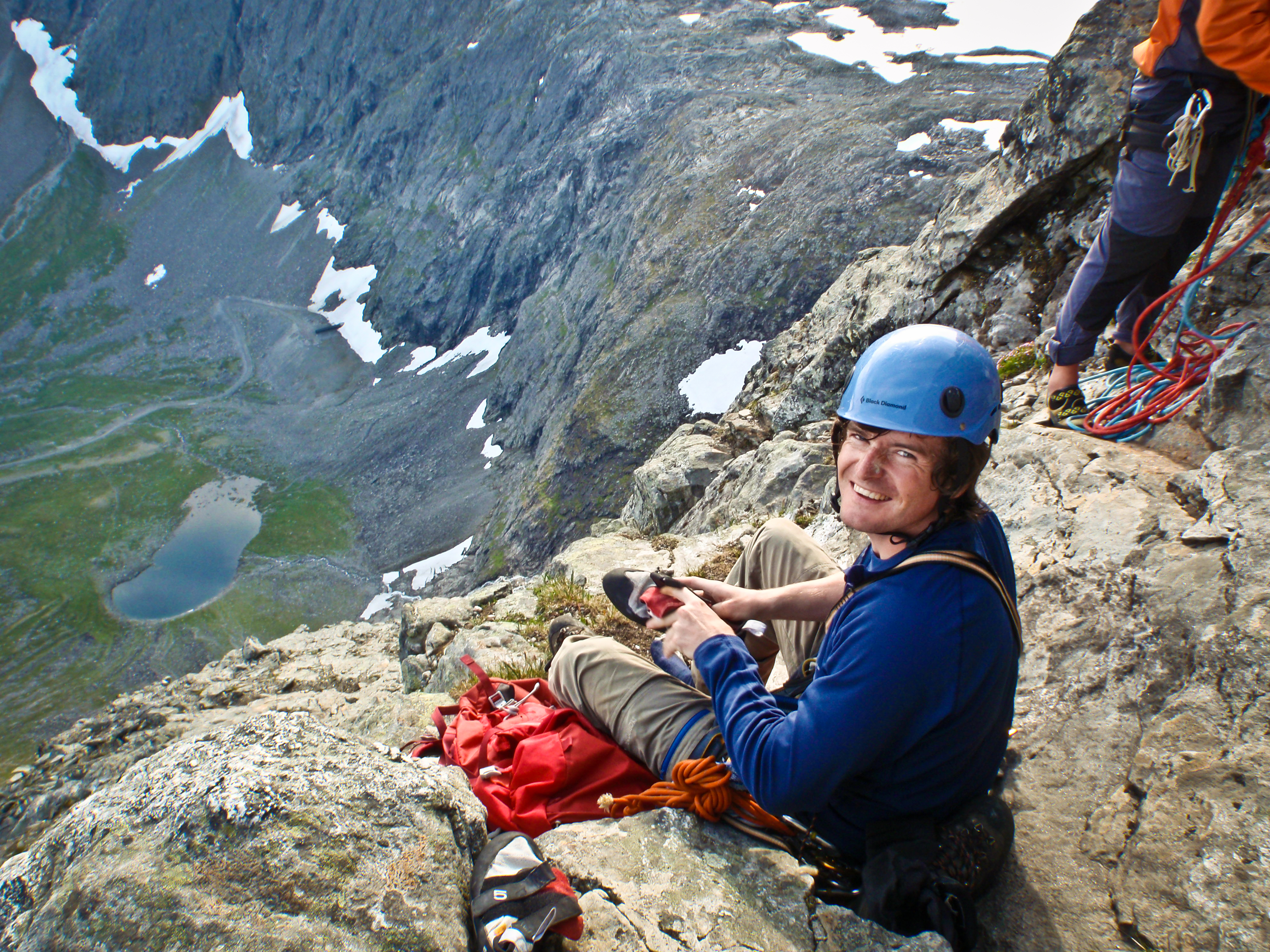 Normalveien på Romsdalshorn