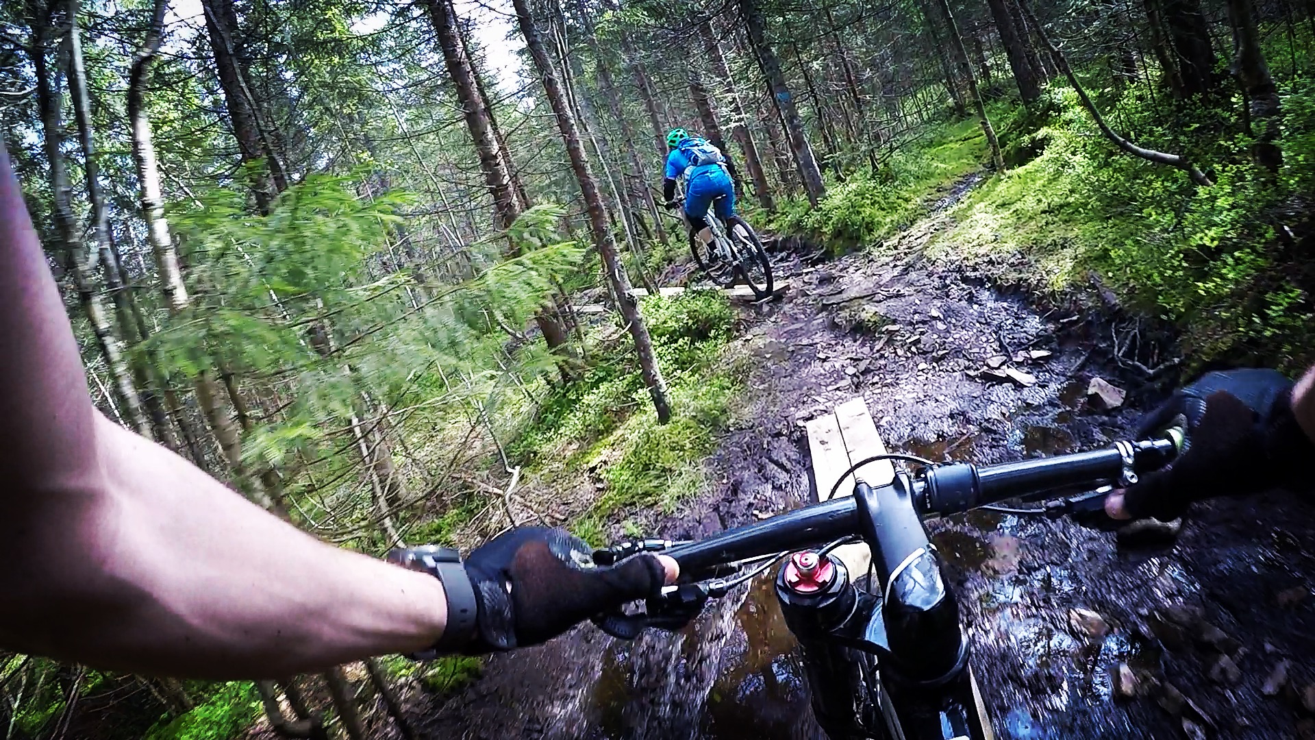 Teknikktrening i Vestmarka