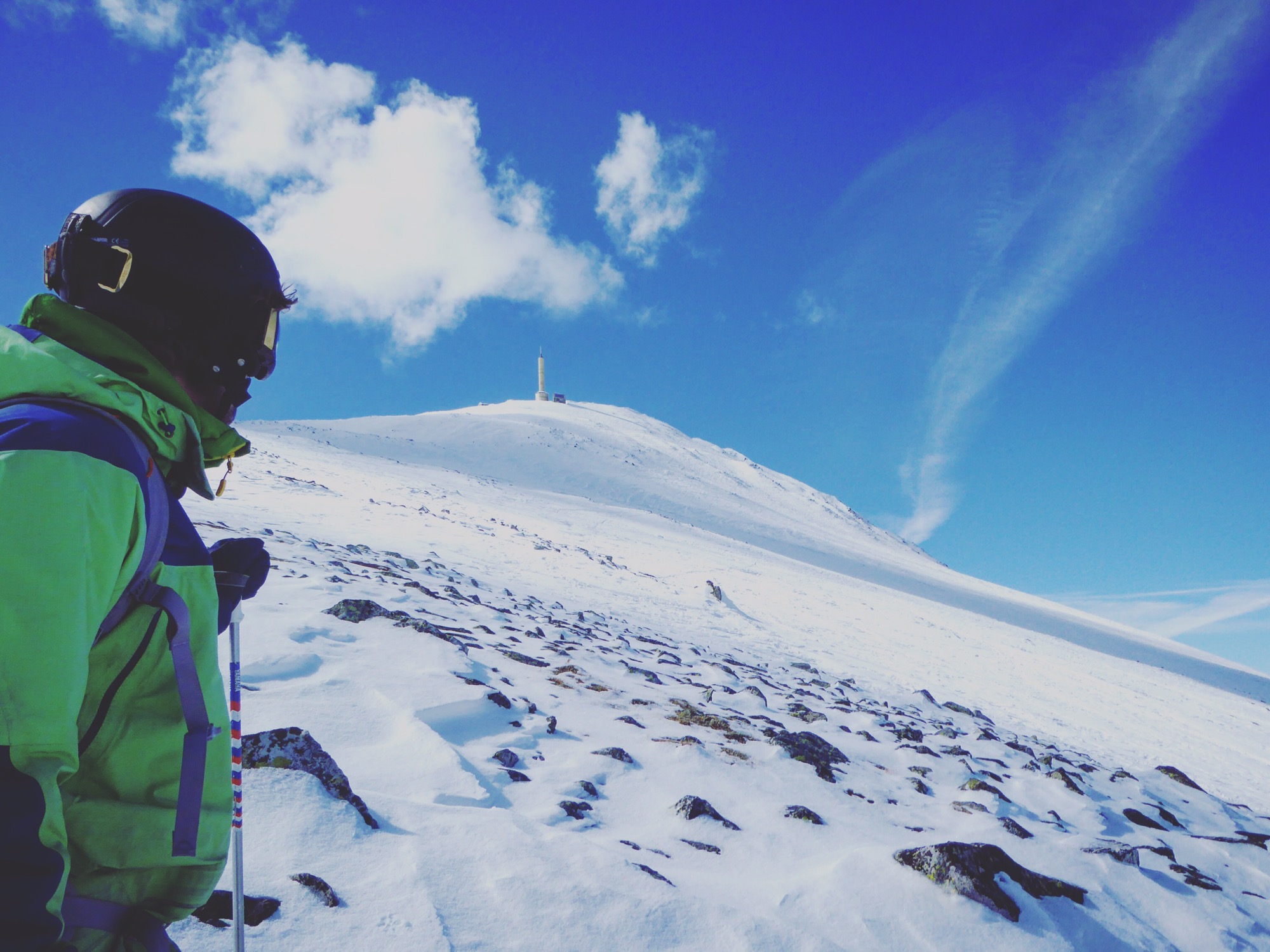 Retur til Gaustatoppen